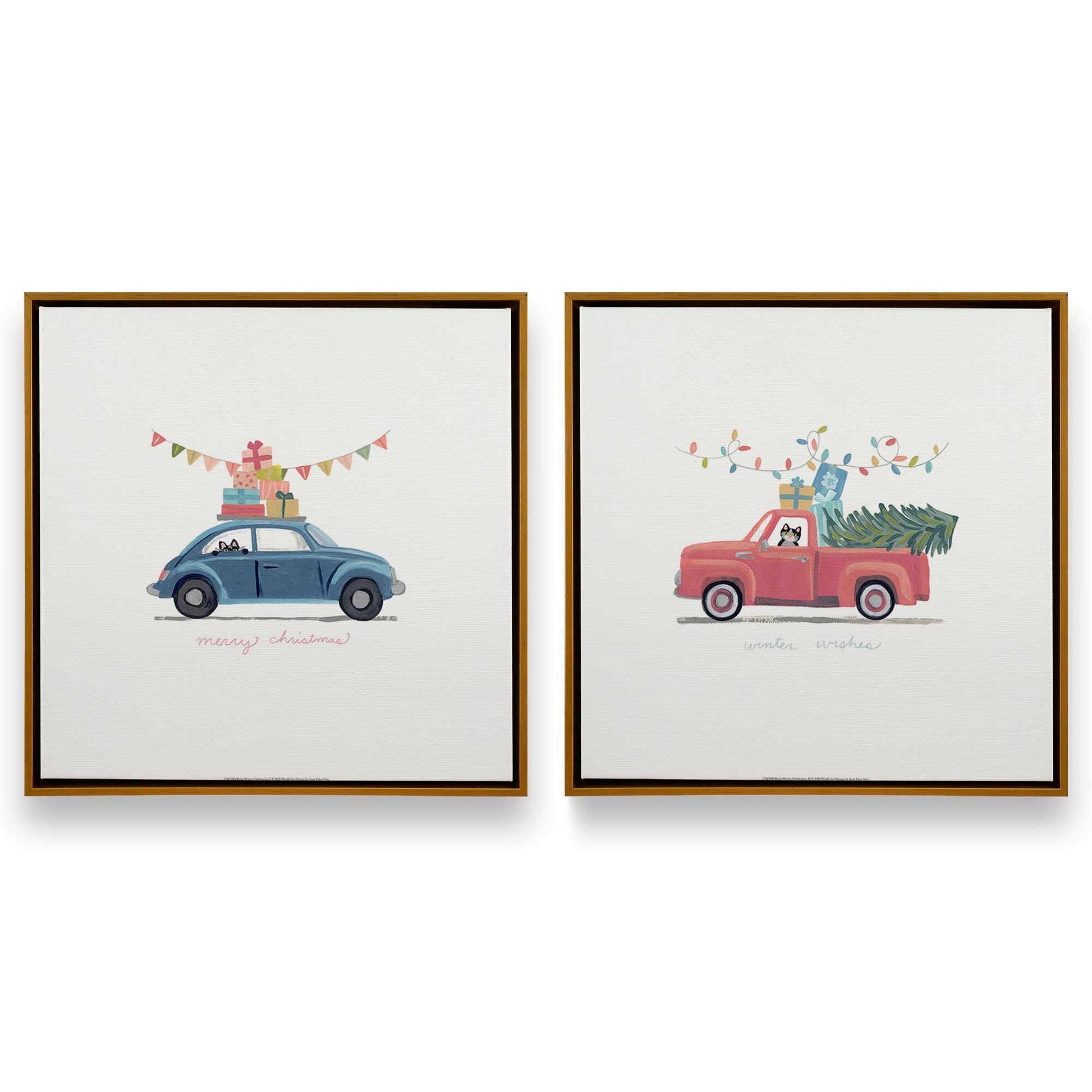 [Color:Polished Gold], Picture of art in a Polished Gold frame