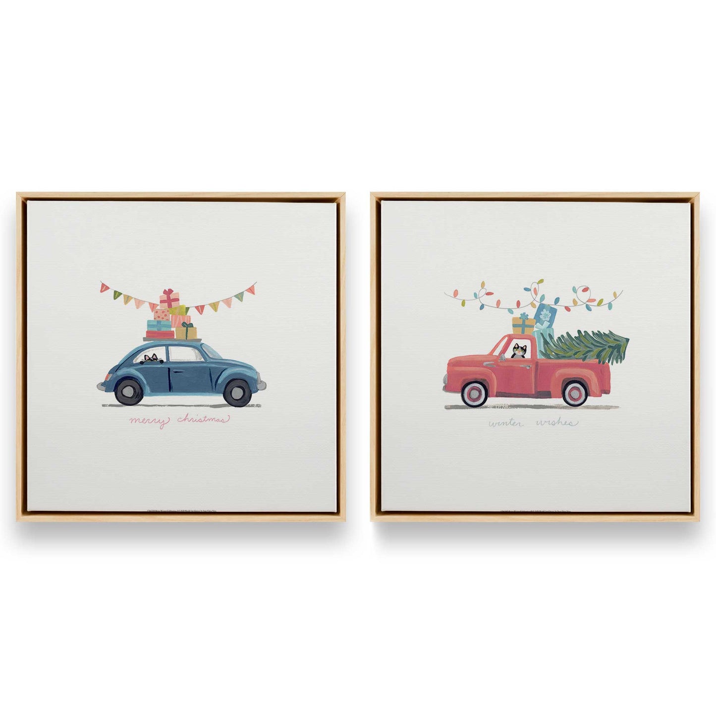 [Color:American Maple], Picture of art in an American Maple frame