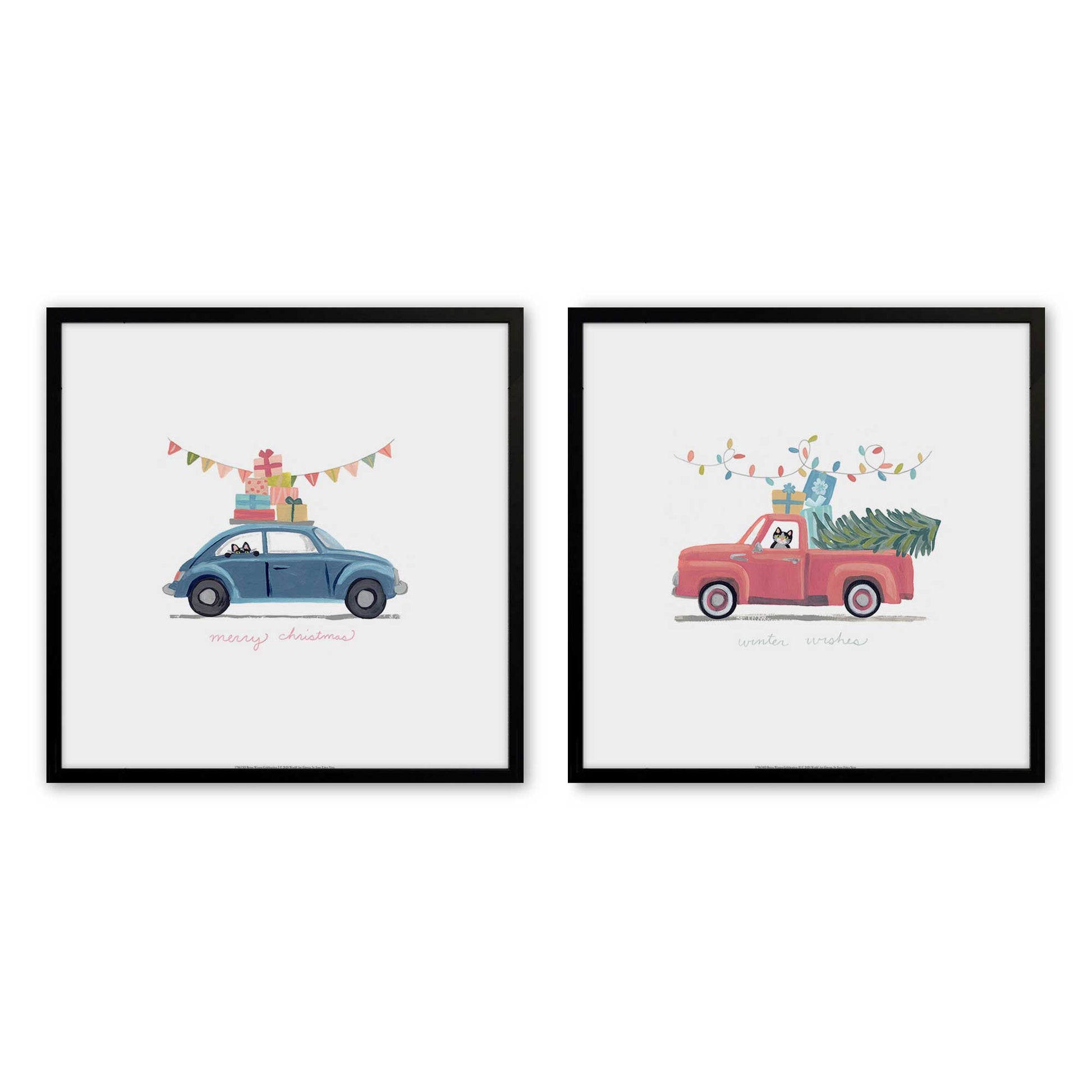 [Color:Satin Black], Picture of art in a Satin Black frame