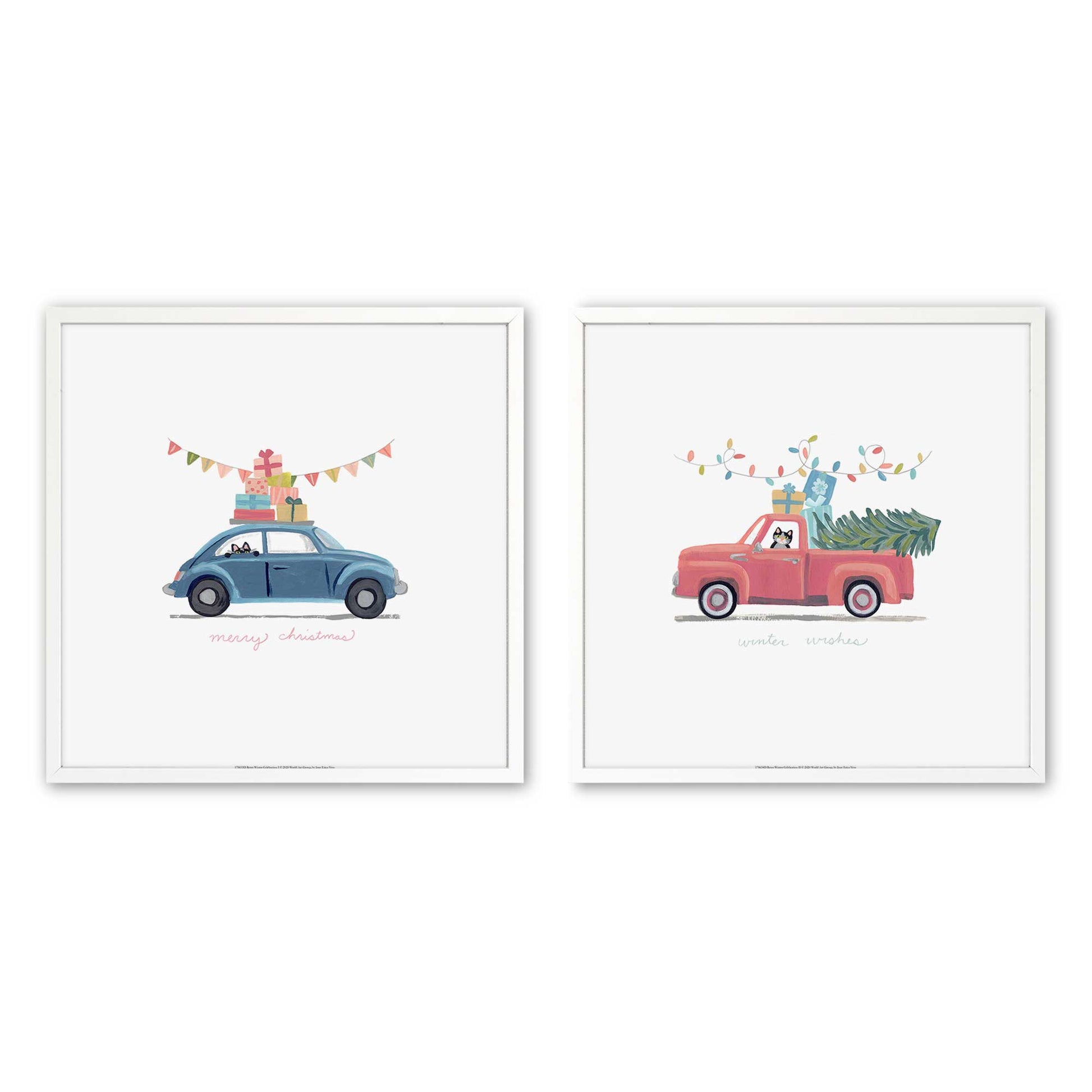 [Color:Opaque White], Picture of art in an Opaque White frame