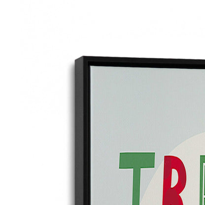 [Color:Satin Black], Picture of art in a Satin Black frame at an angle