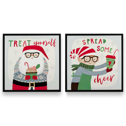 [Color:Satin Black], Picture of art in a Satin Black frame