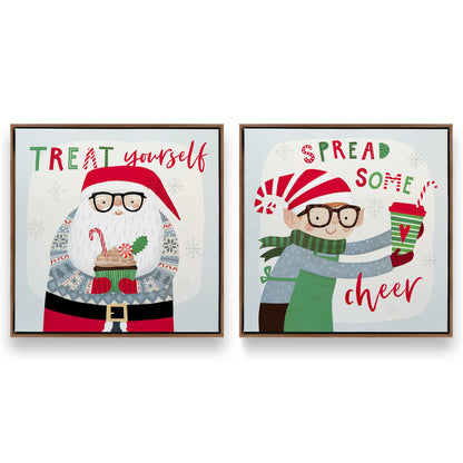 [Color:Walnut], Picture of art in a Walnut frame