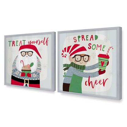 [Color:Polished Chrome], Picture of art in a Polished Chrome frame of the corner