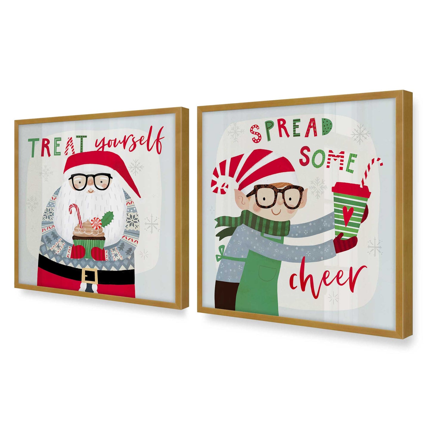 [Color:Polished Gold], Picture of art in a Polished Gold frame of the corner