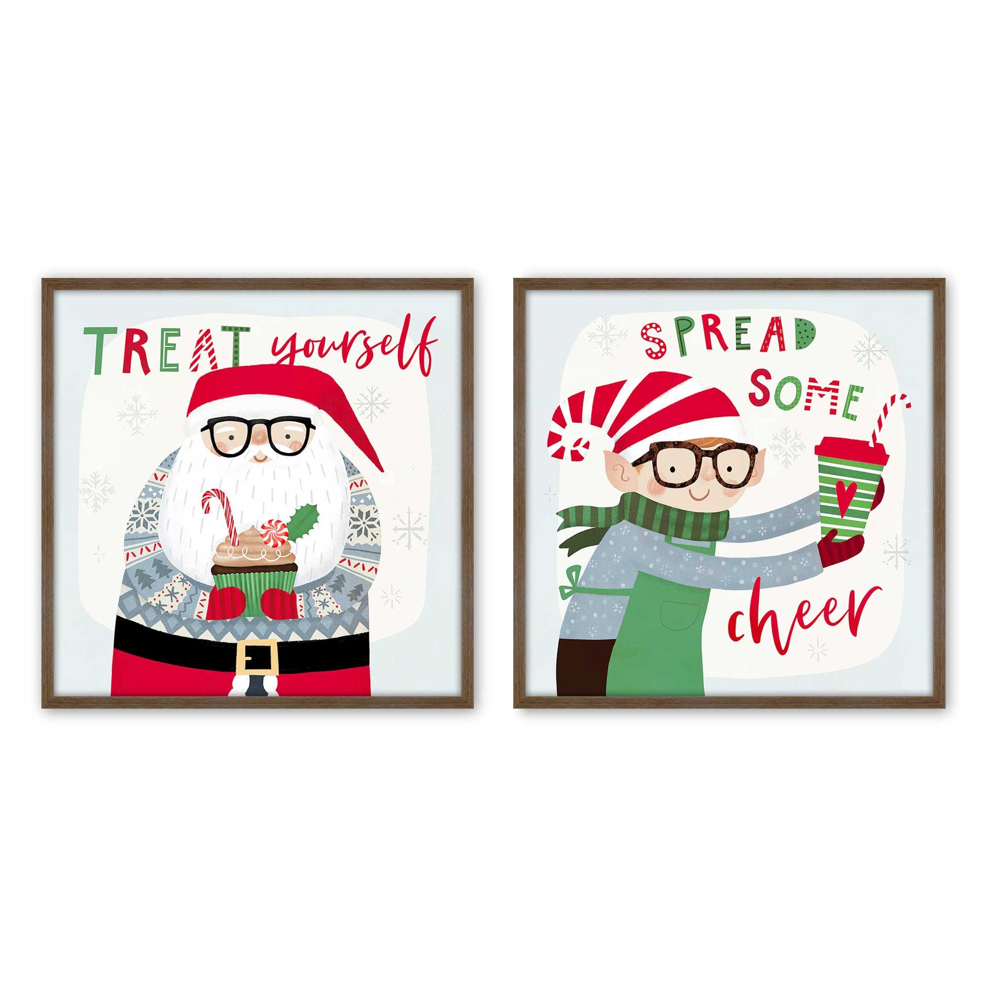 [Color:Walnut], Picture of art in a Walnut frame