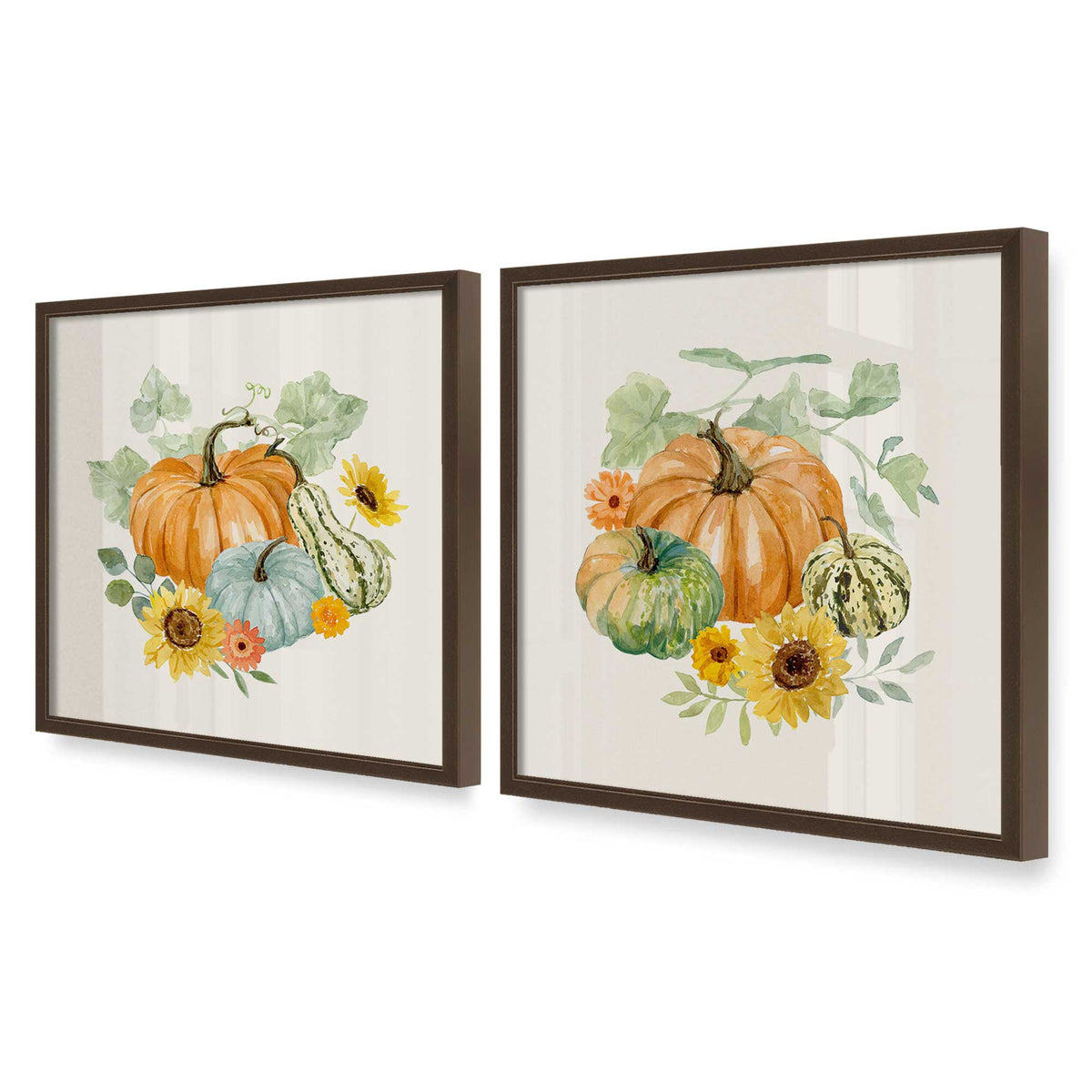 [Color:Belvinder Brown], Picture of art in a Belvinder Brown frame at an angle