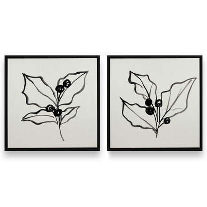 [Color:Satin Black], Picture of art in a Satin Black frame