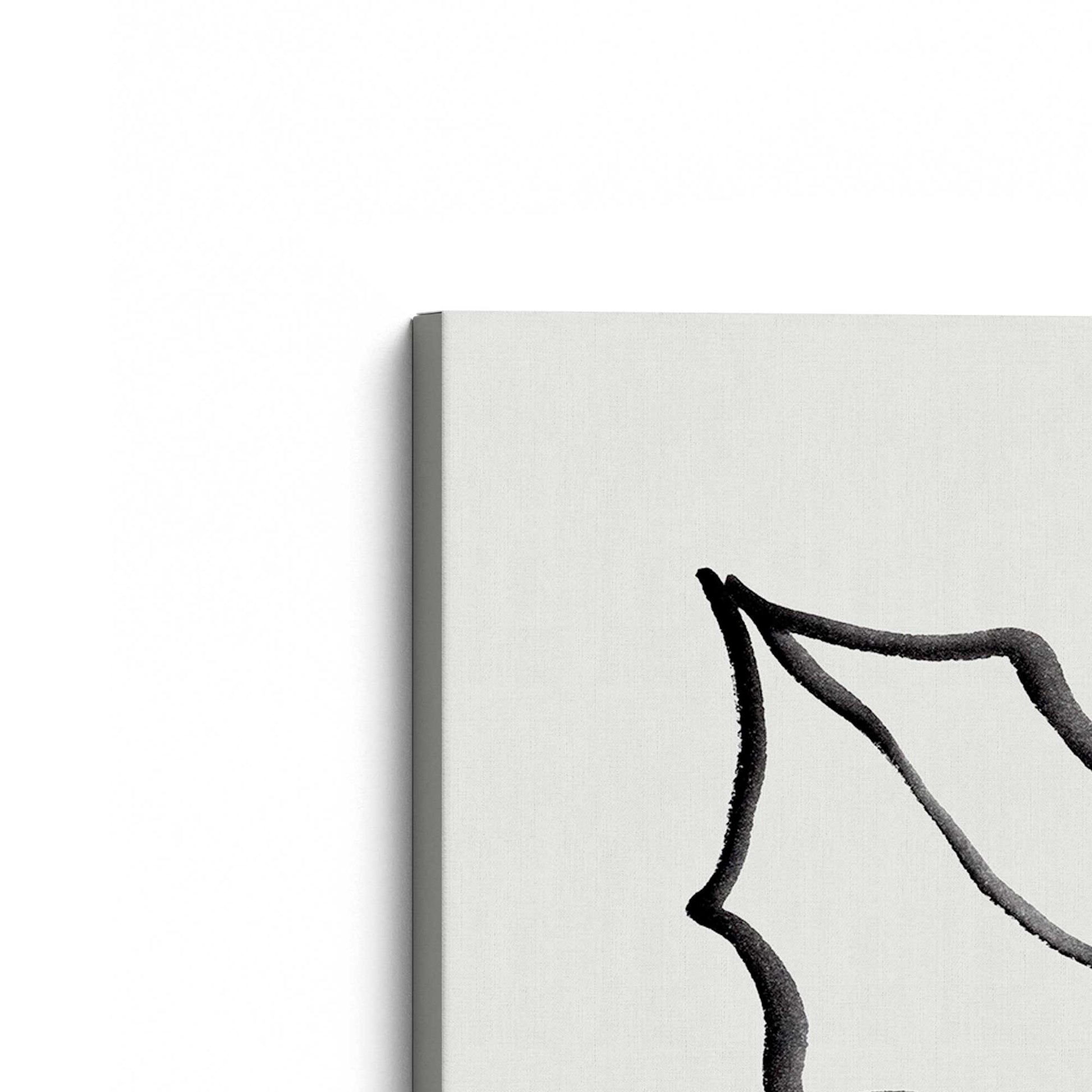 [Color:Stretched Canvas], Picture of art at an angle