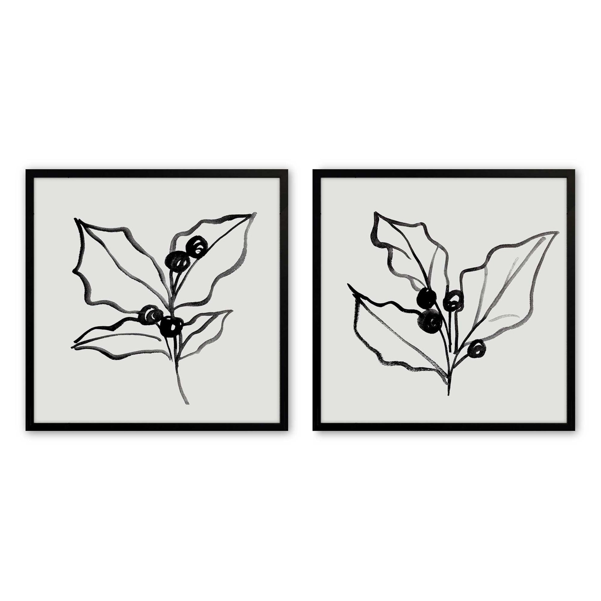 [Color:Satin Black], Picture of art in a Satin Black frame