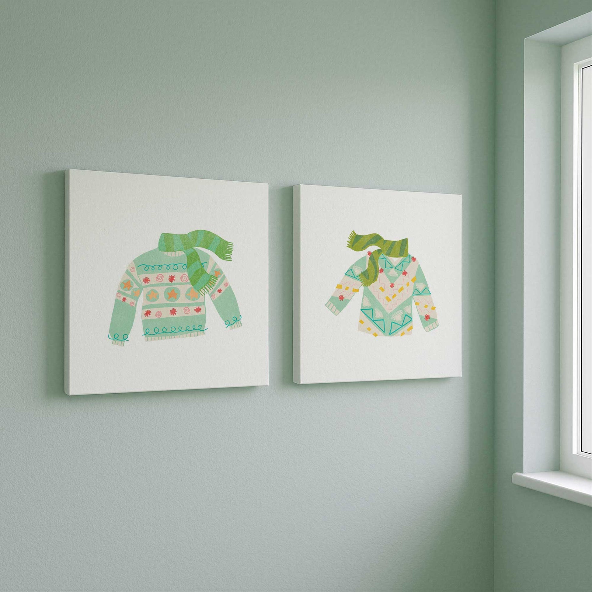 [Color:Walnut], Picture of art in a Walnut frame