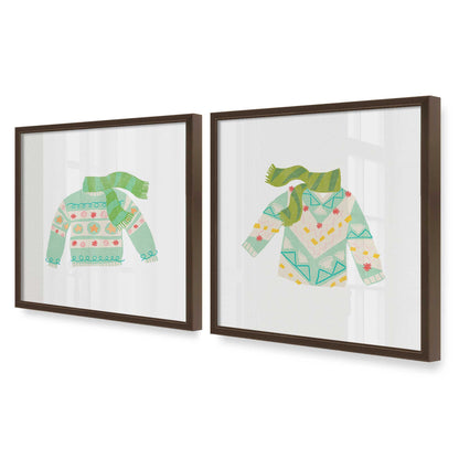 [Color:Belvinder Brown], Picture of art in a Belvinder Brown frame at an angle