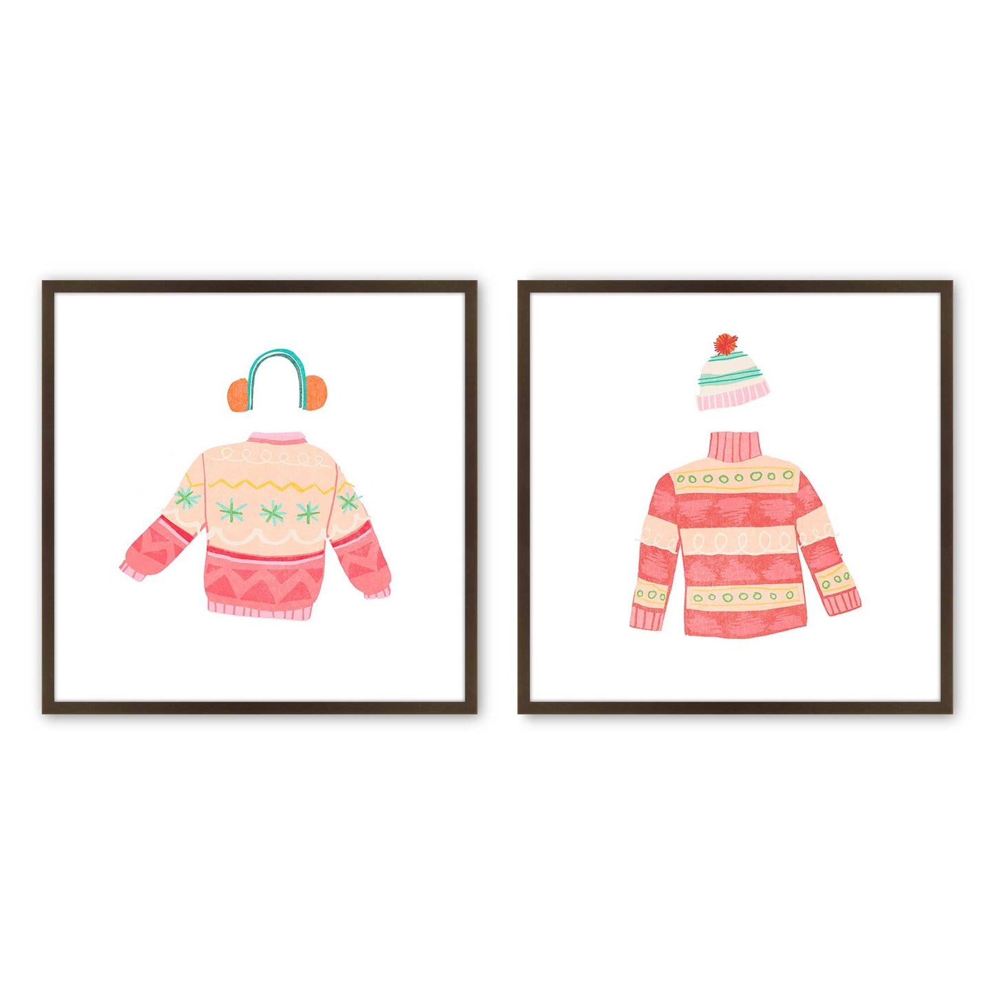 [Color:Belvinder Brown], Picture of art in a Belvinder Brown frame