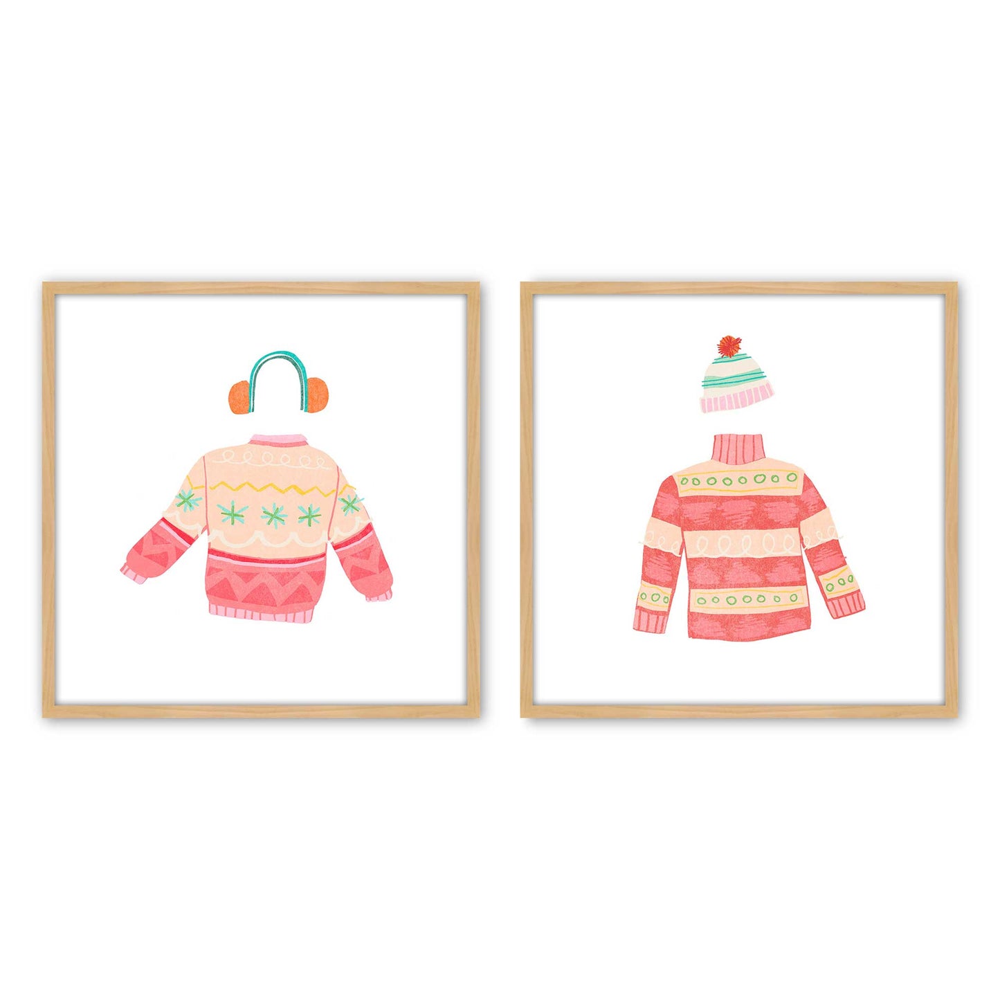 [Color:American Maple], Picture of art in an American Maple frame