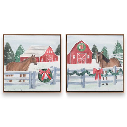 [Color:Walnut], Picture of art in a Walnut frame