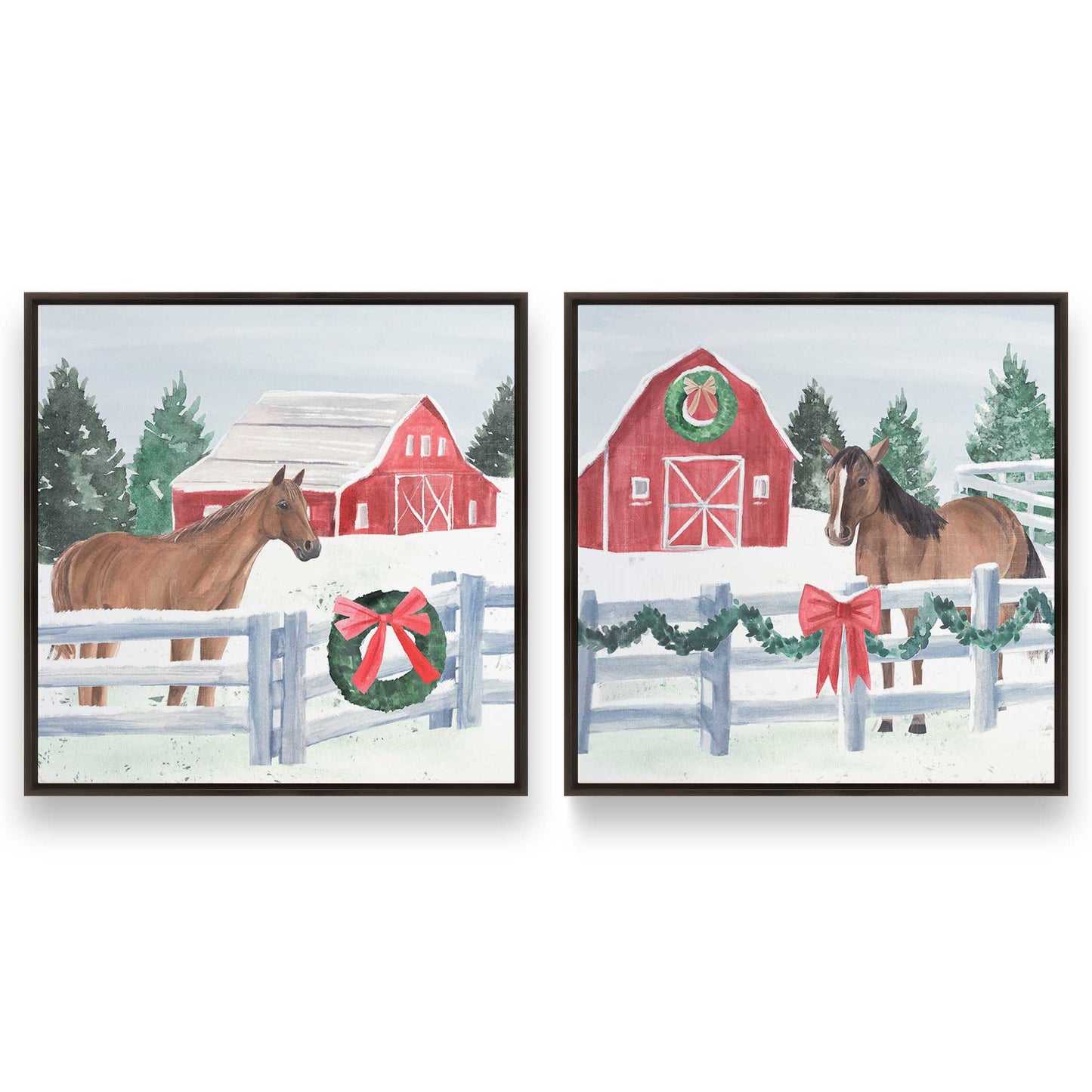 [Color:Espresso], Picture of art in an Espresso frame