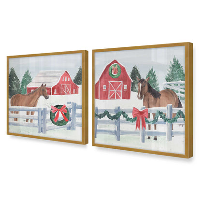 [Color:Polished Gold], Picture of art in a Polished Gold frame of the corner