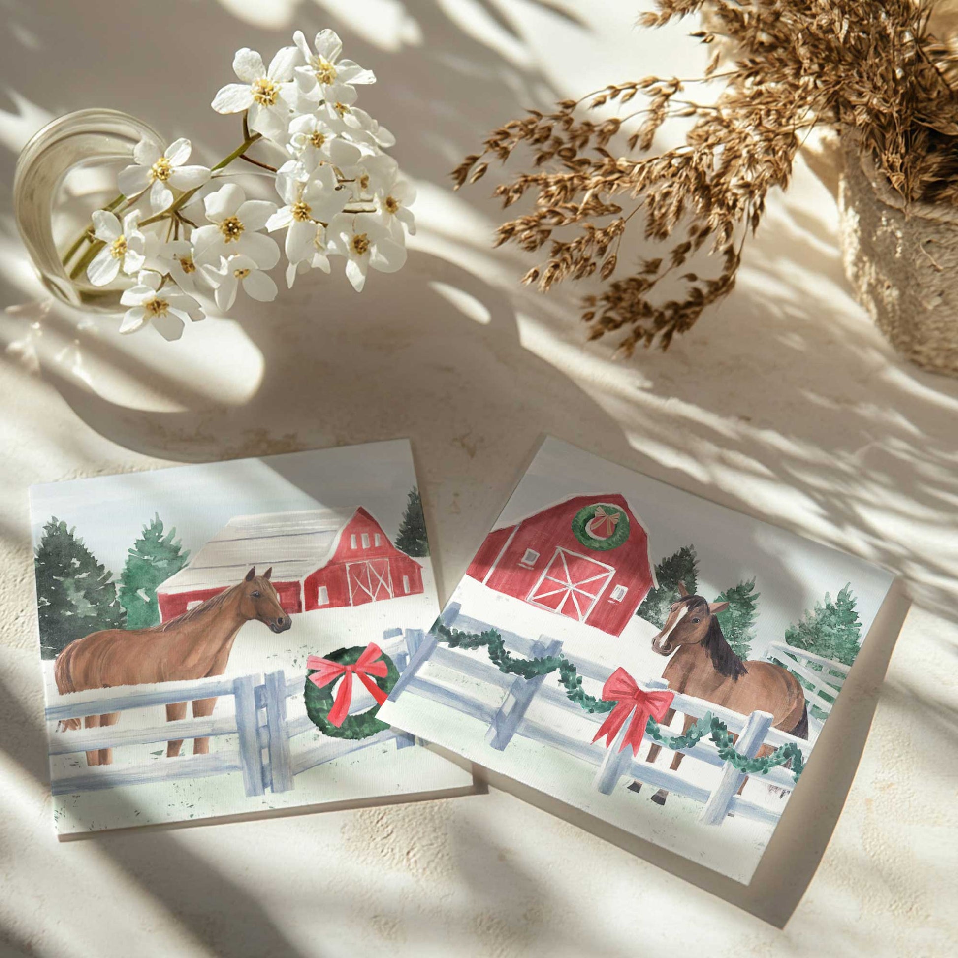 [color:Rolled Print], Picture of the art in a room