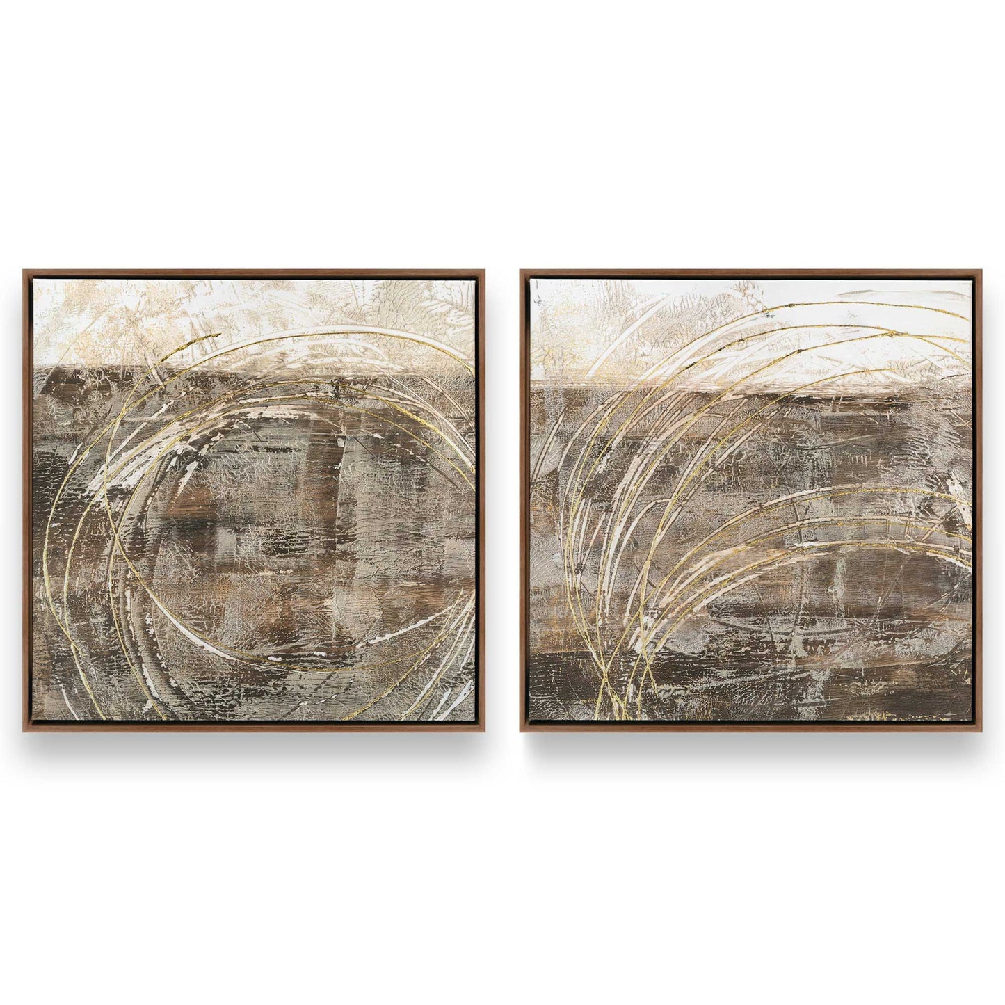 [Color:Walnut], Picture of art in a Walnut frame