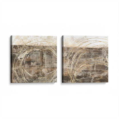 [Color:Stretched Canvas], Picture of the corner of the art