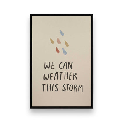 Gentle Reminders, Set of 4 Canvas Prints