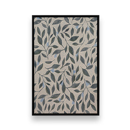 [Color:Satin Black], Picture of art in a Satin Black frame