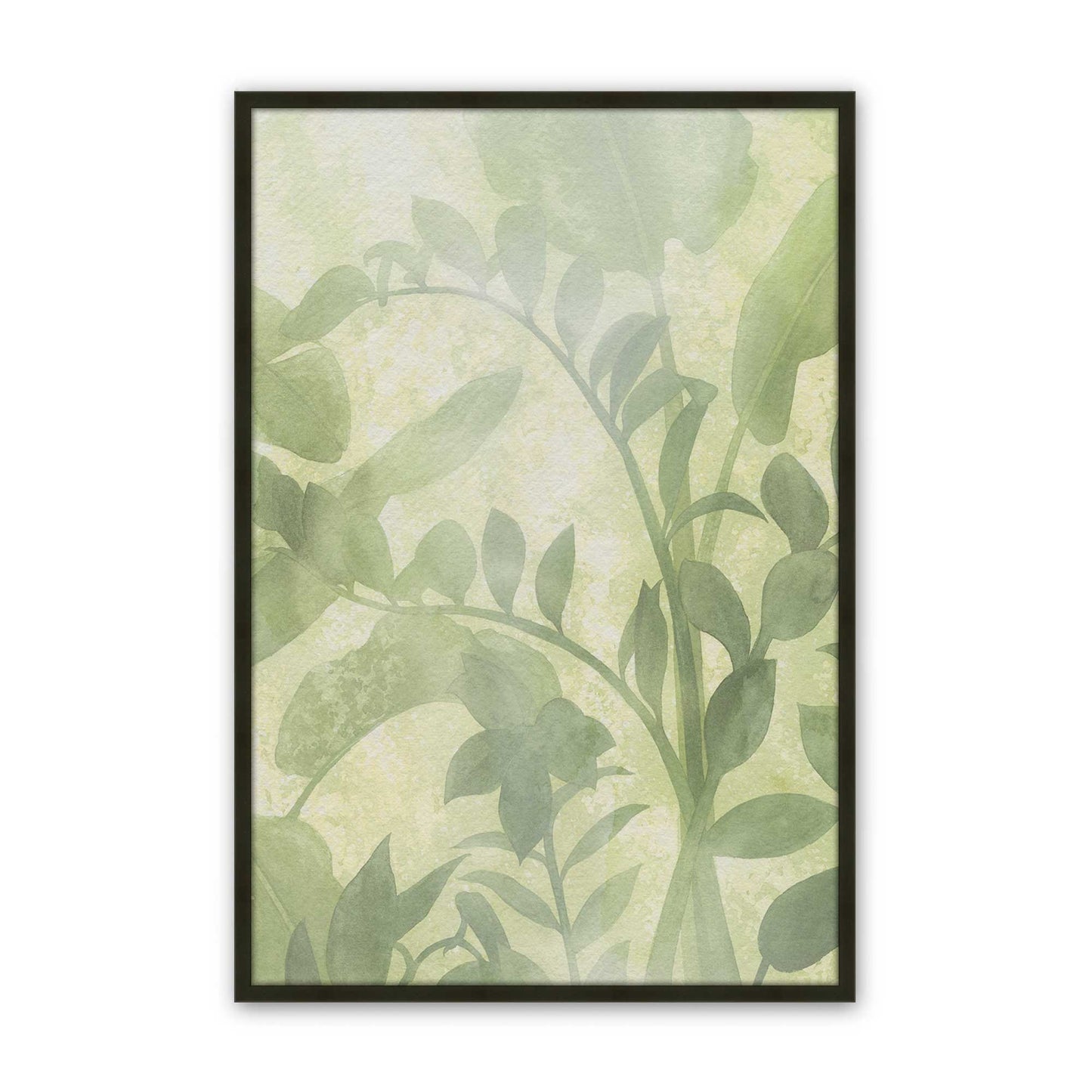 [Color:Satin Black], Picture of art in a Satin Black frame