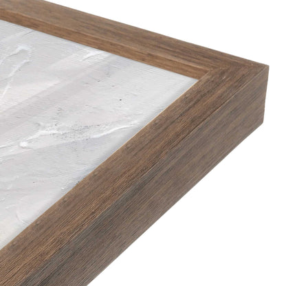 [Color:Walnut], Picture of art in a Walnut frame at an angle