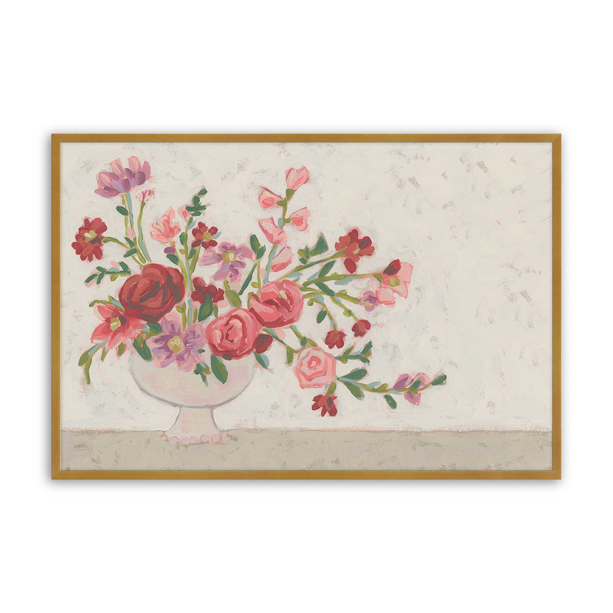 [Color:Polished Gold], Picture of art in a Polished Gold frame