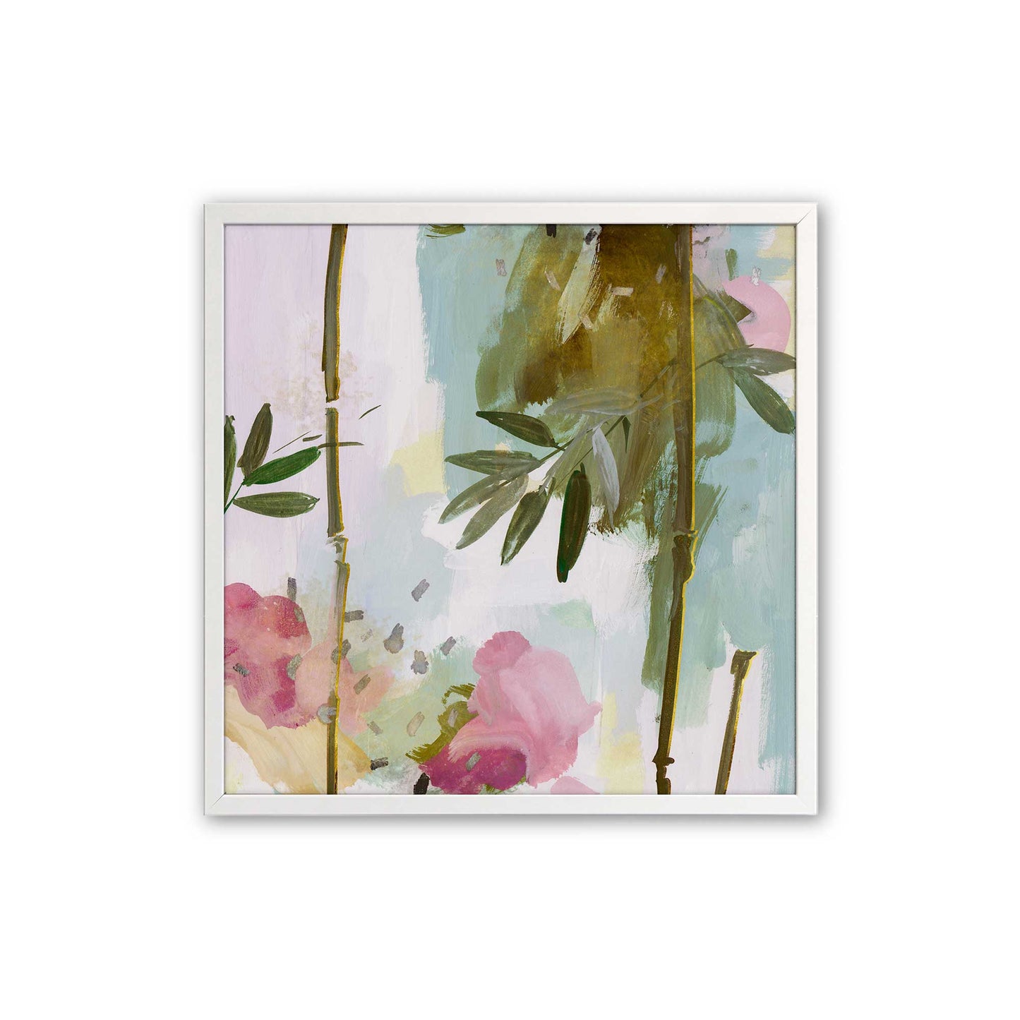[Color:Opaque White], Picture of art in an Opaque White frame