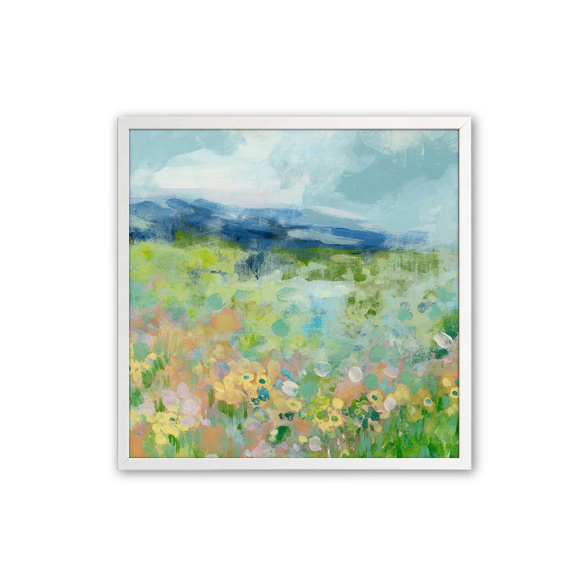 [Color:Opaque White], Picture of art in a Opaque White frame