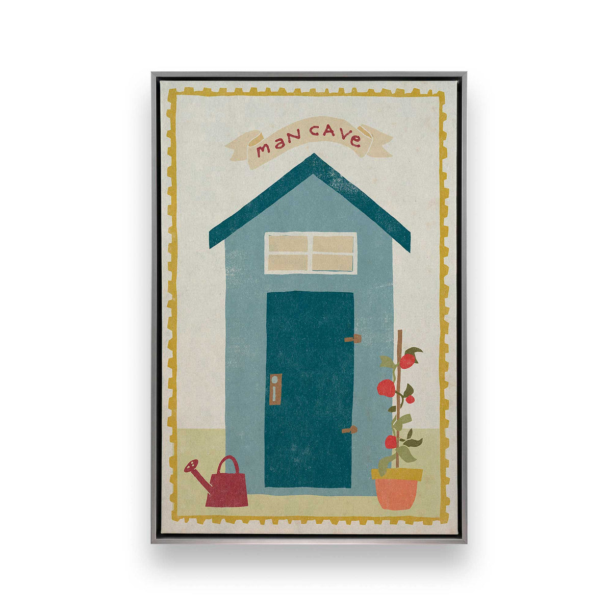 [Color:Polished Chrome], Picture of art in a Polished Chrome frame