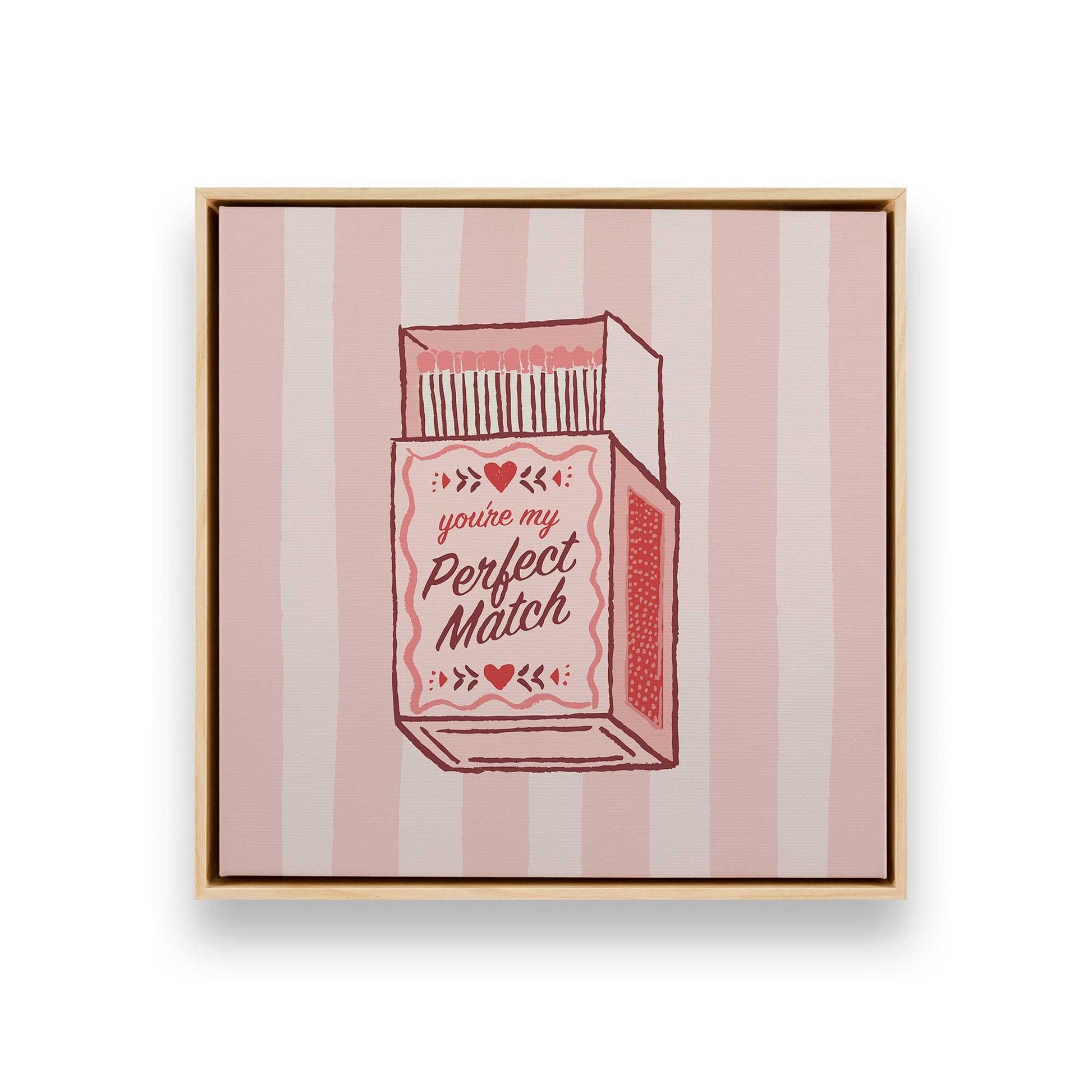 [Color:American Maple], Picture of art in an American Maple frame