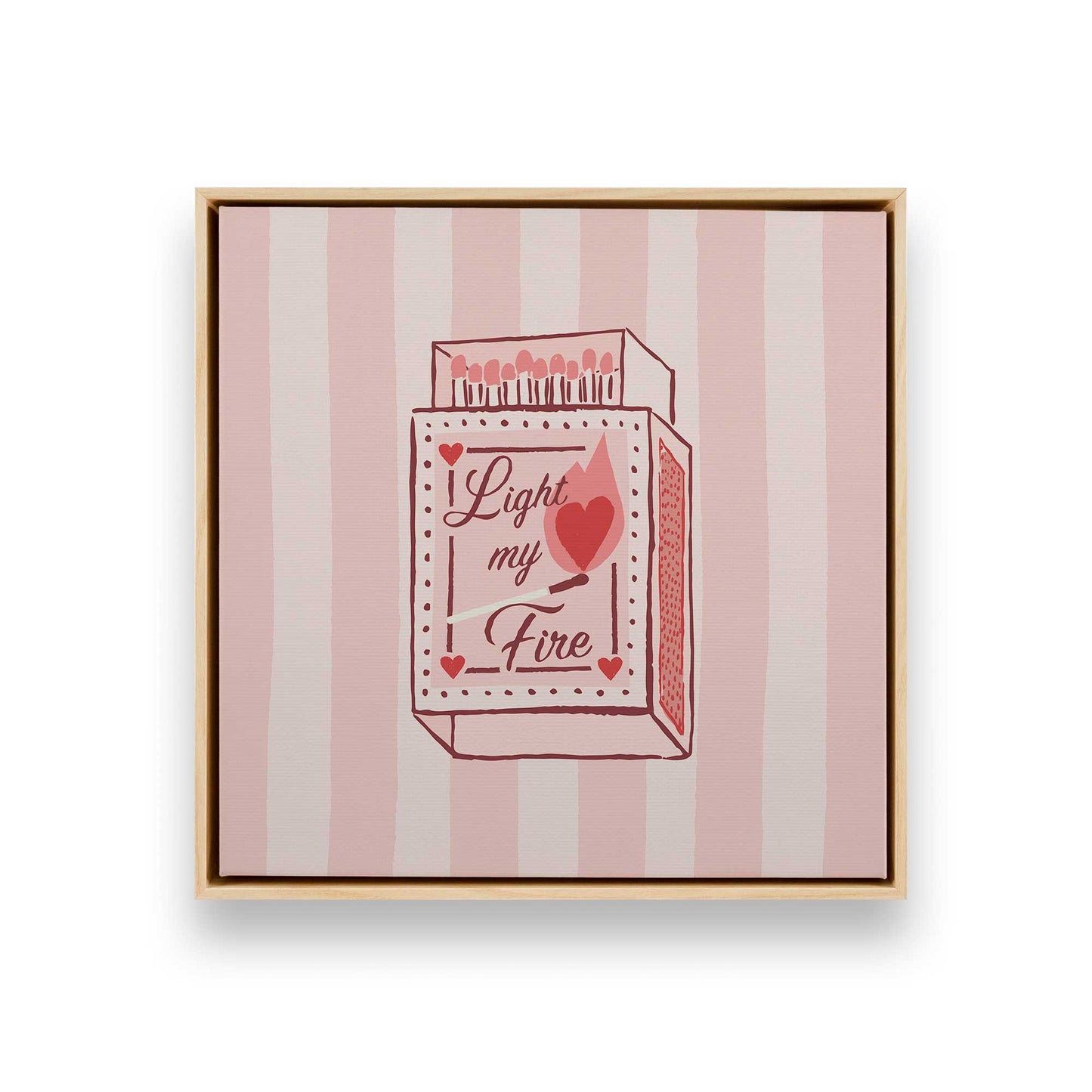 [Color:American Maple], Picture of art in an American Maple frame