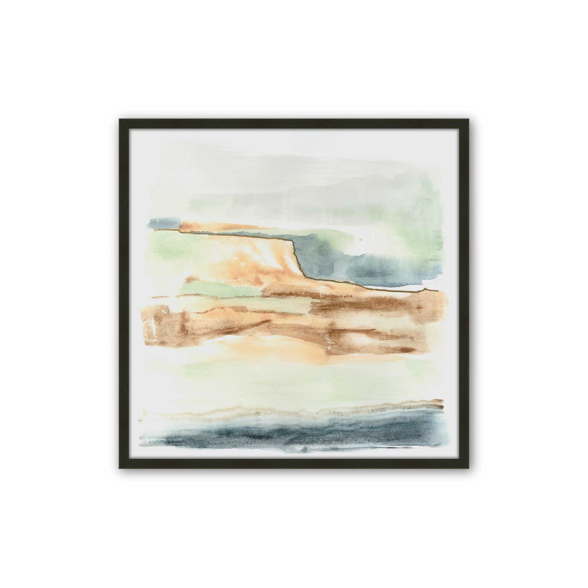 [Color:Satin Black], Picture of art in a Satin Black frame