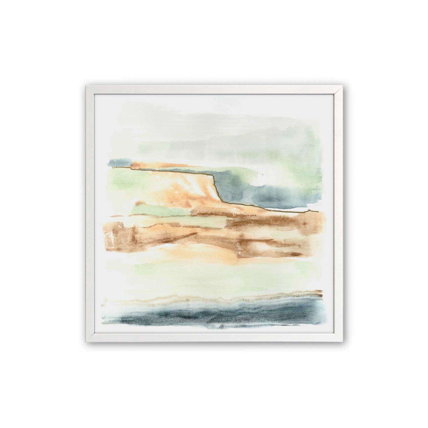 [Color:Opaque White], Picture of art in a Opaque White frame