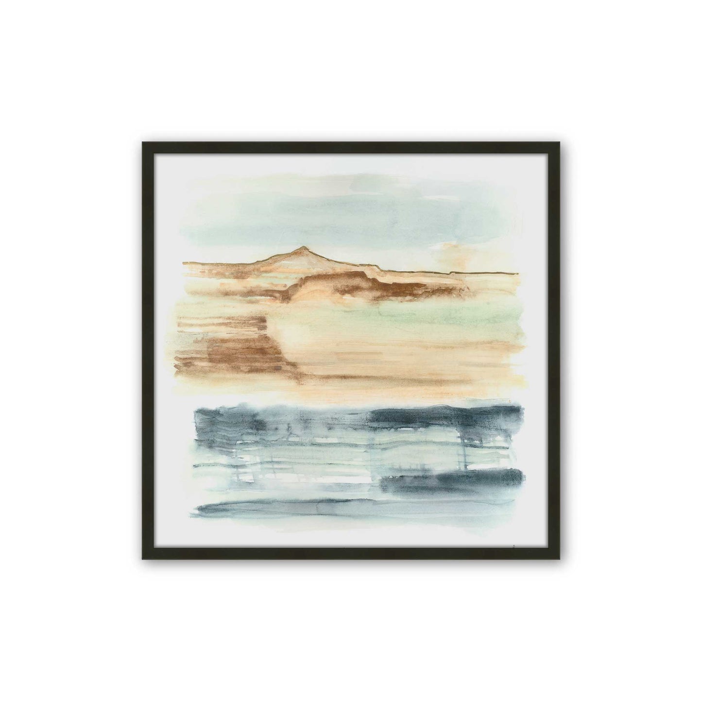 Sandy Sky Stripes Set of 4 Art Prints
