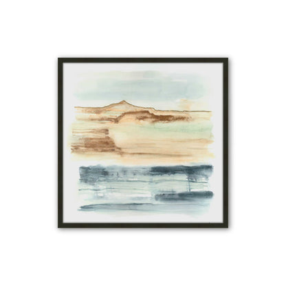 Sandy Sky Stripes Set of 4 Art Prints