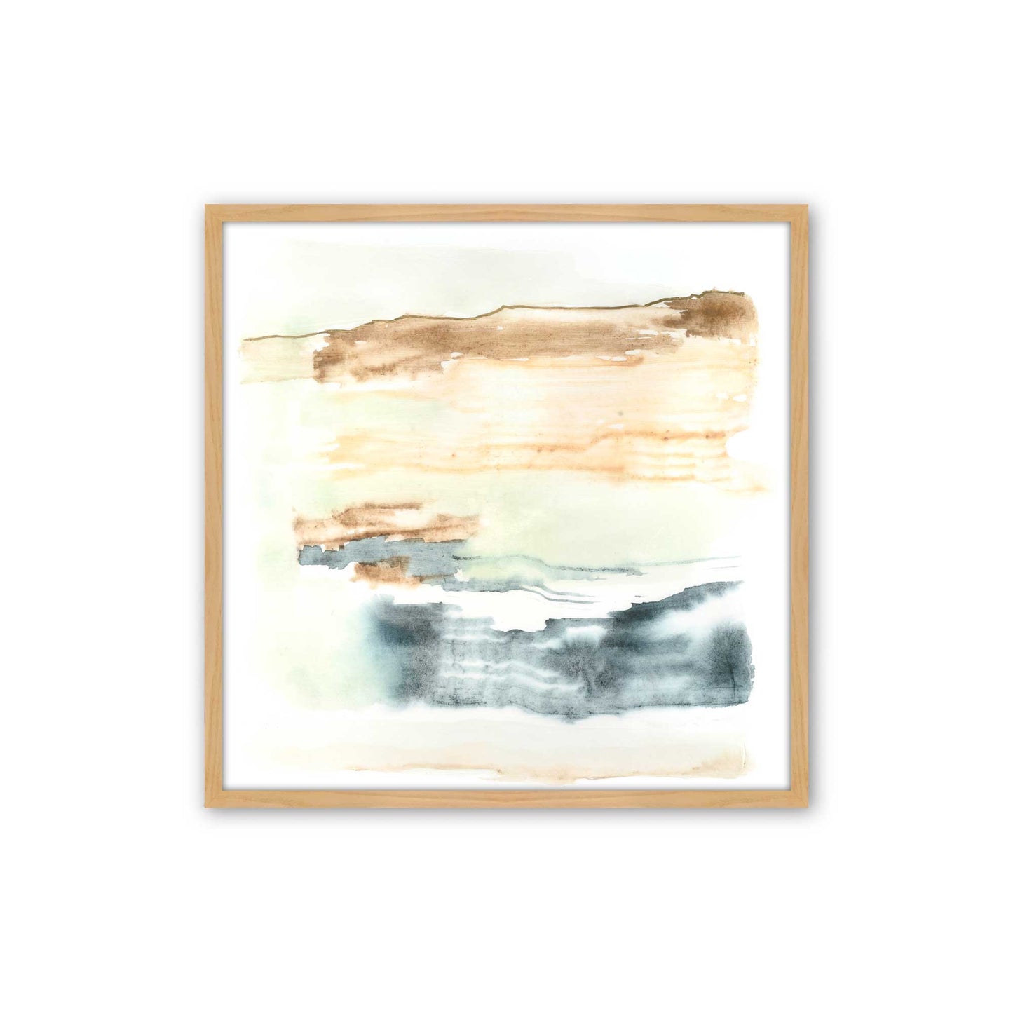 Sandy Sky Stripes Set of 4 Art Prints