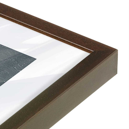 [Color:Belvinder Brown], Picture of art in a Belvinder Brown frame at an angle