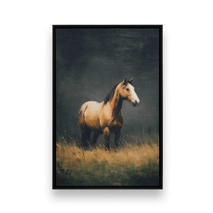 [Color:Satin Black], Picture of art in a Satin Black frame