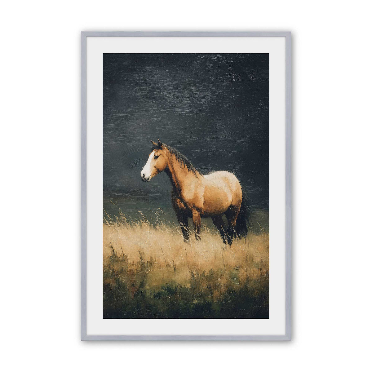 [Color:Polished Chrome], Picture of art in a Polished Chrome frame