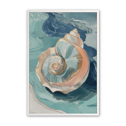 [Color:Opaque White], Picture of art in a Opaque White frame