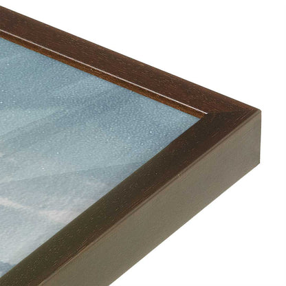 [Color:Belvinder Brown], Picture of art in a Belvinder Brown frame at an angle