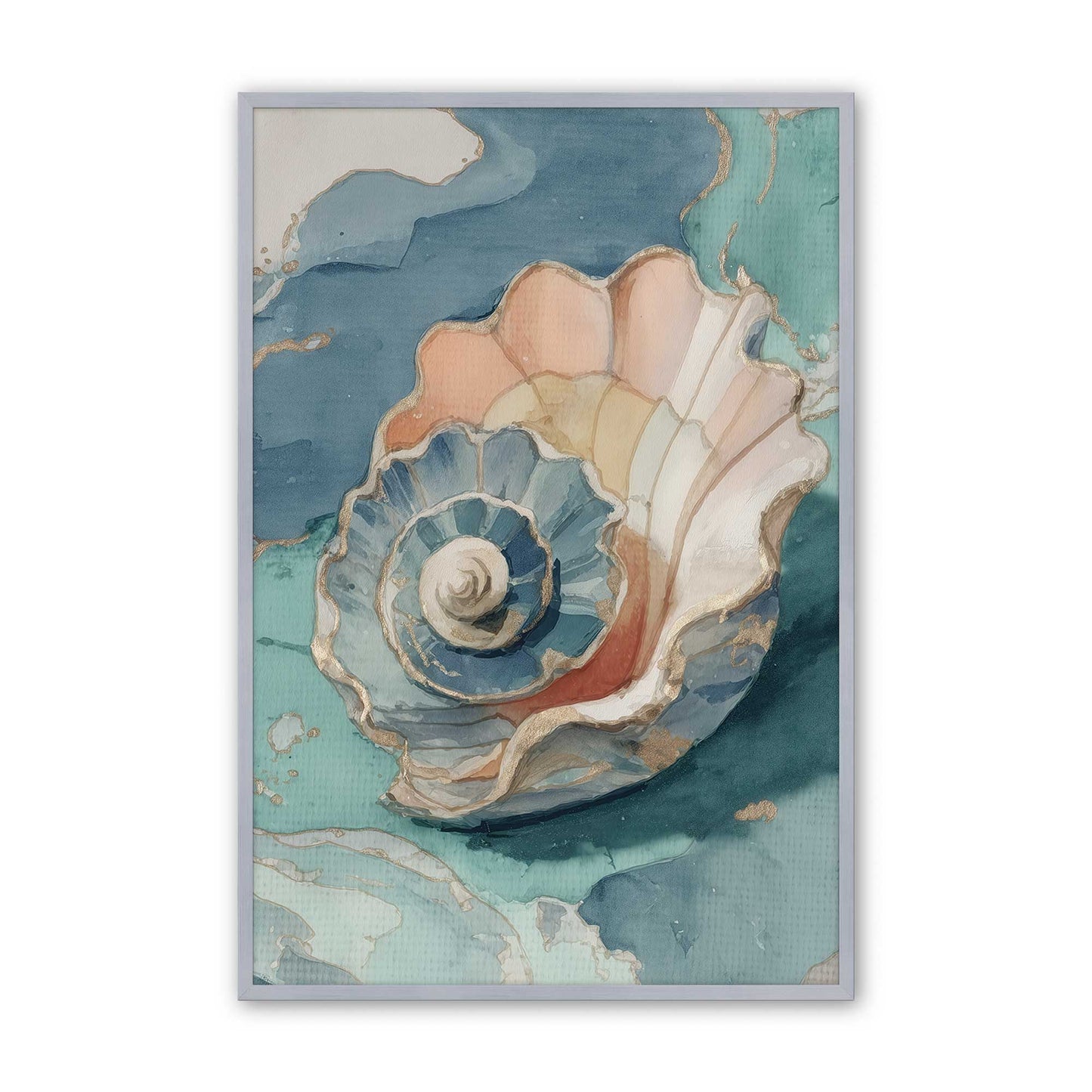 [Color:Polished Chrome], Picture of art in a Polished Chrome frame