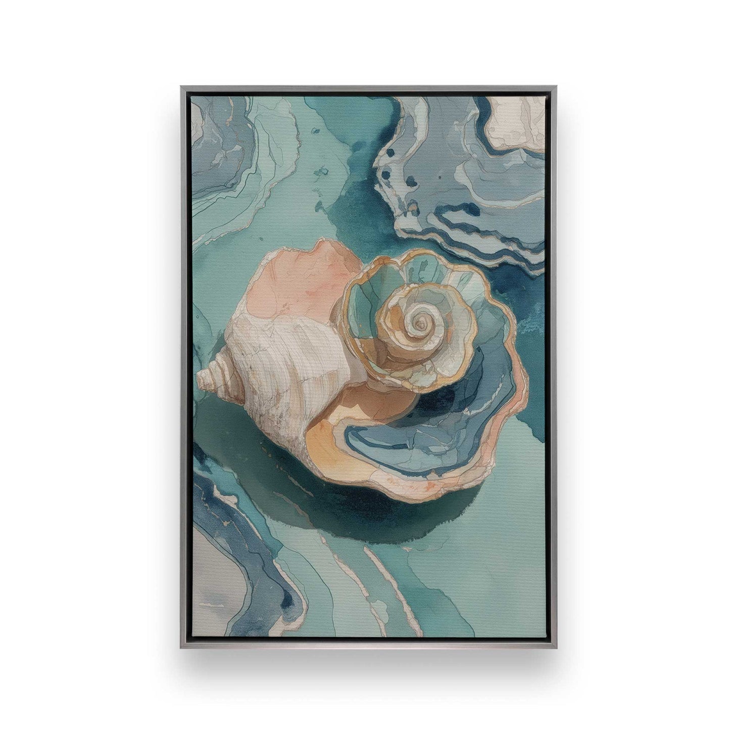 [Color:Polished Chrome], Picture of art in a Polished Chrome frame