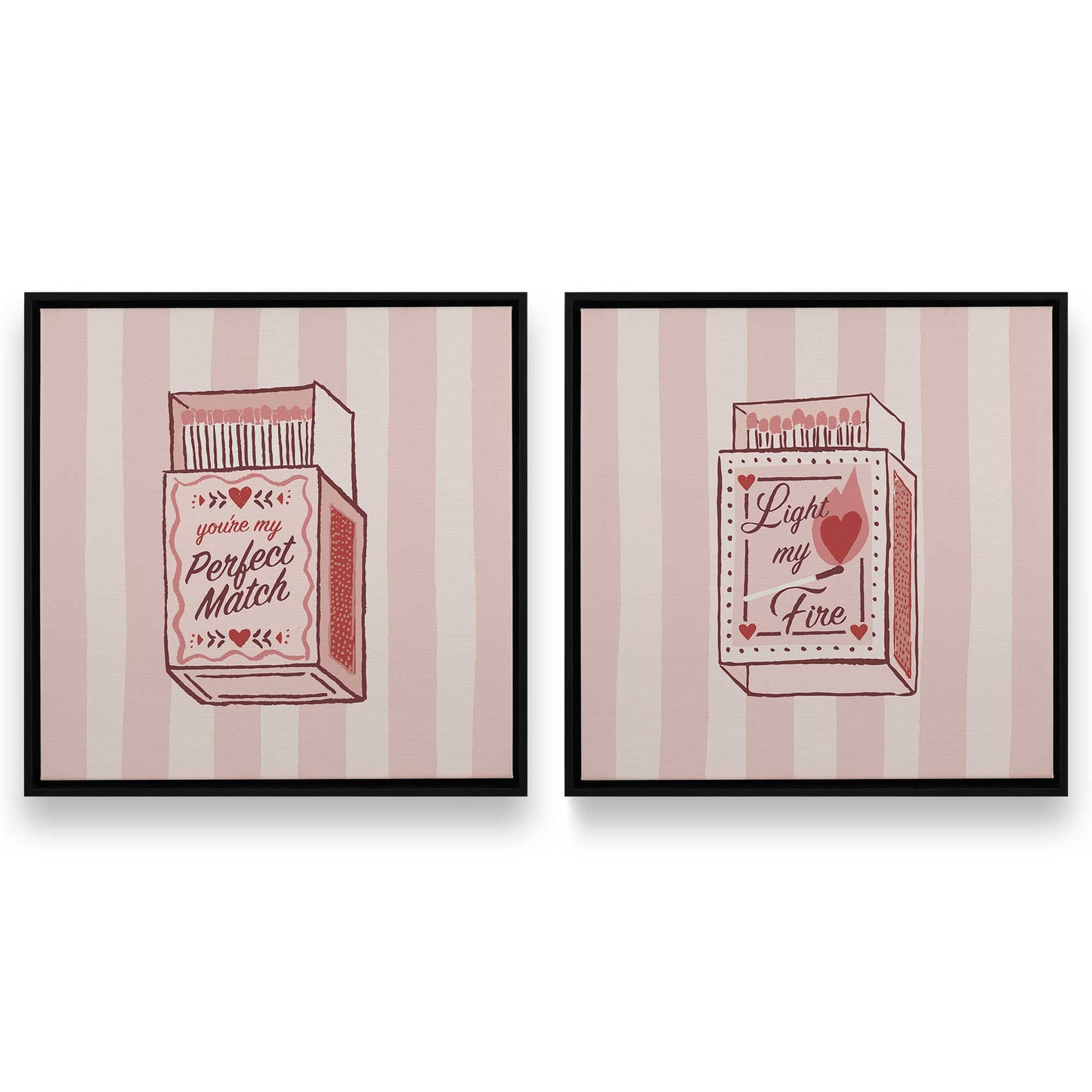 [Color:Satin Black], Picture of art in a Satin Black frame