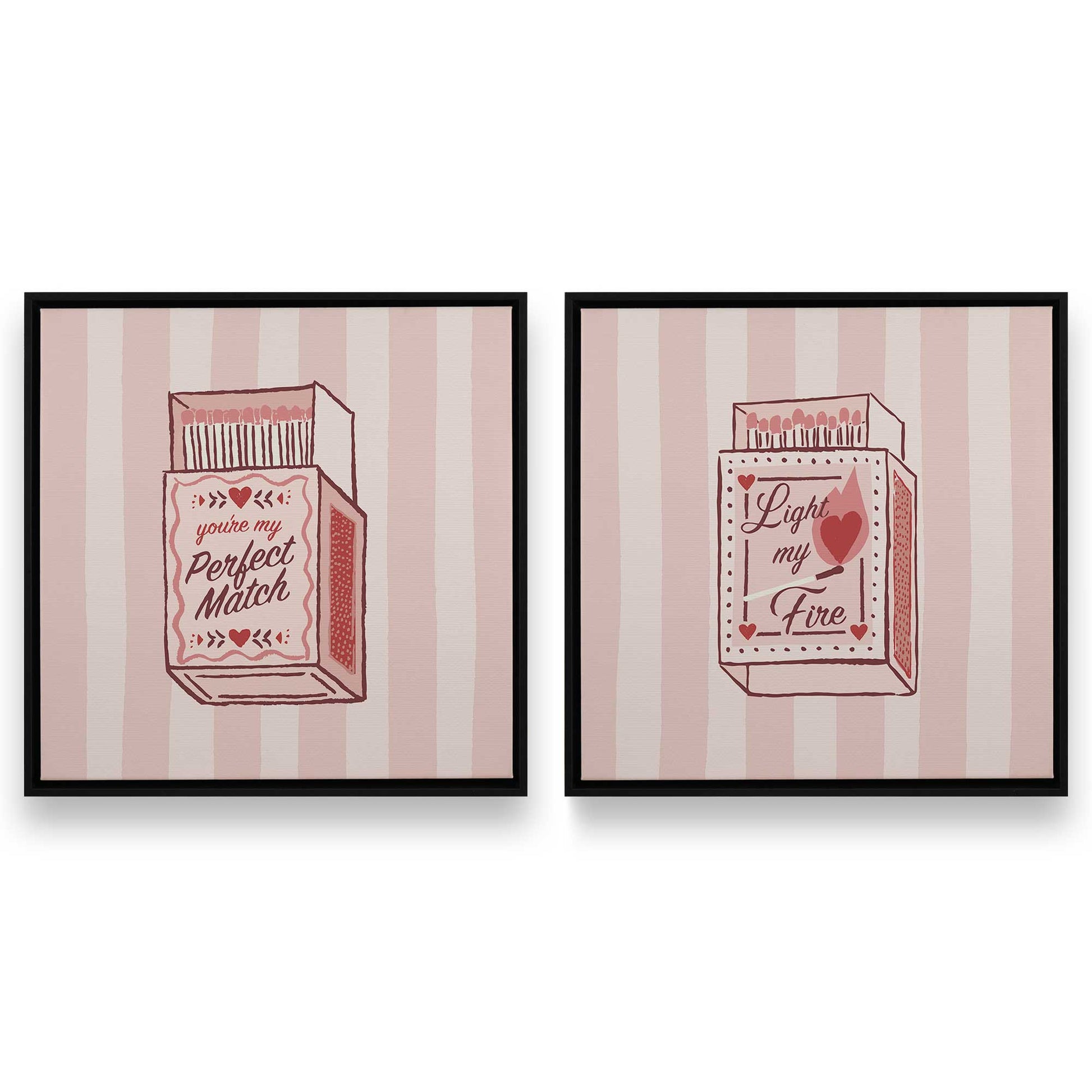 [Color:Satin Black], Picture of art in a Satin Black frame