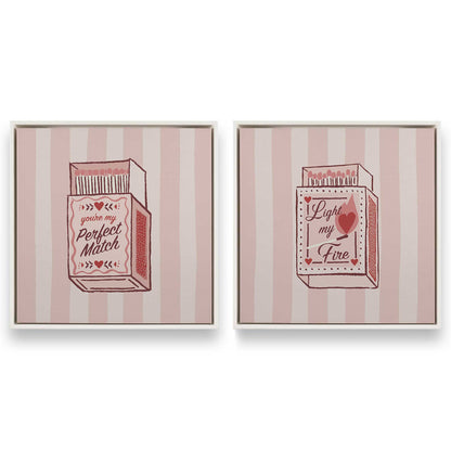 [Color:Opaque White], Picture of art in a White frame