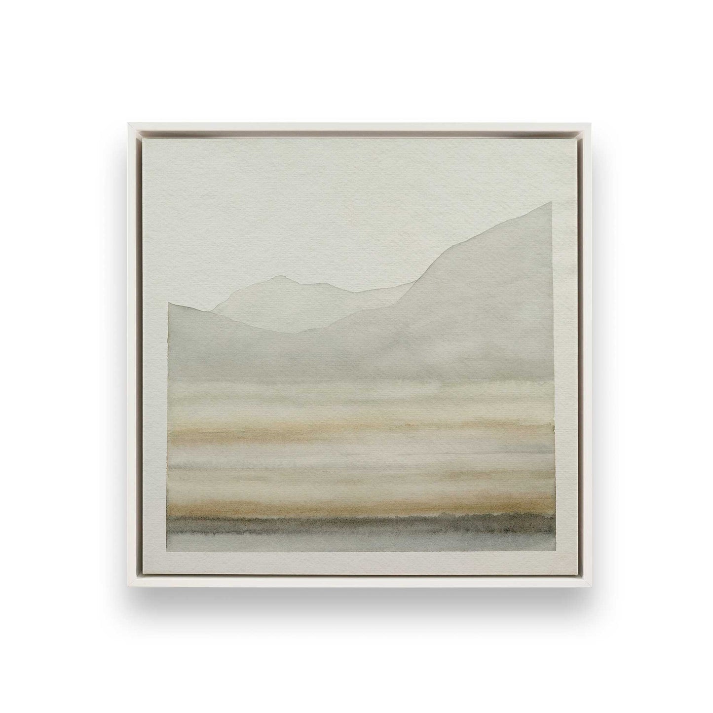 [Color:Opaque White], Picture of art in a White frame